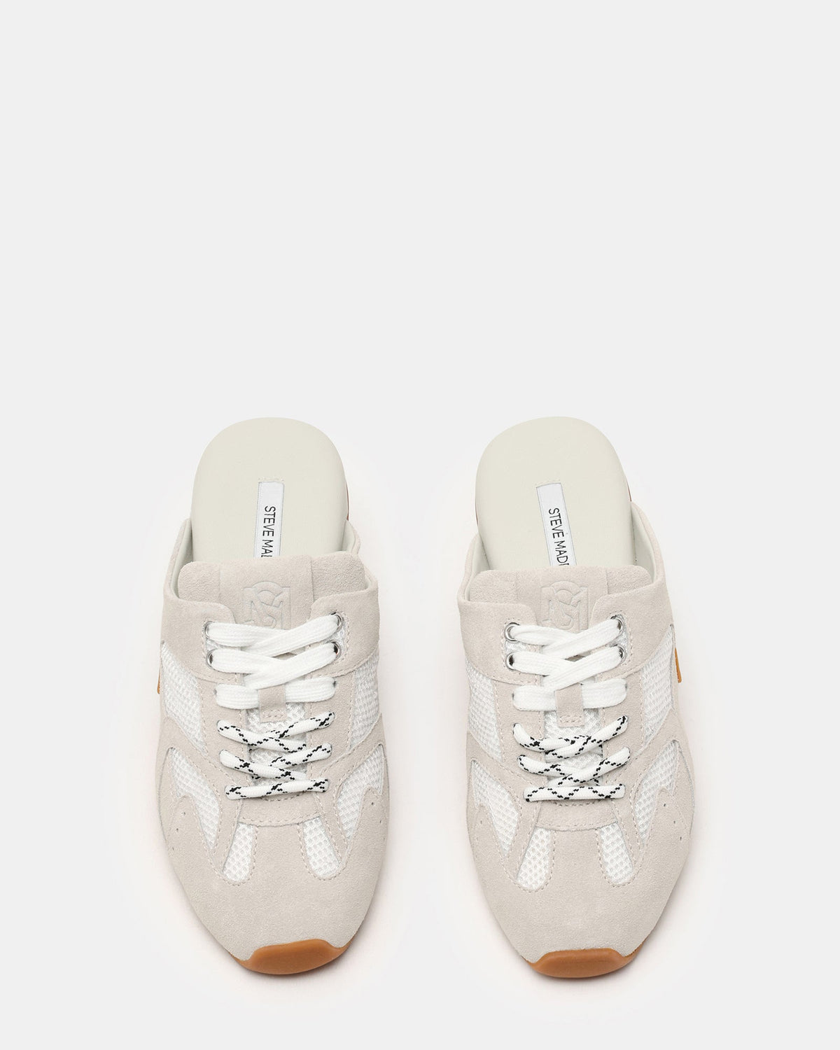 AZIEL MULE WHITE SUEDE