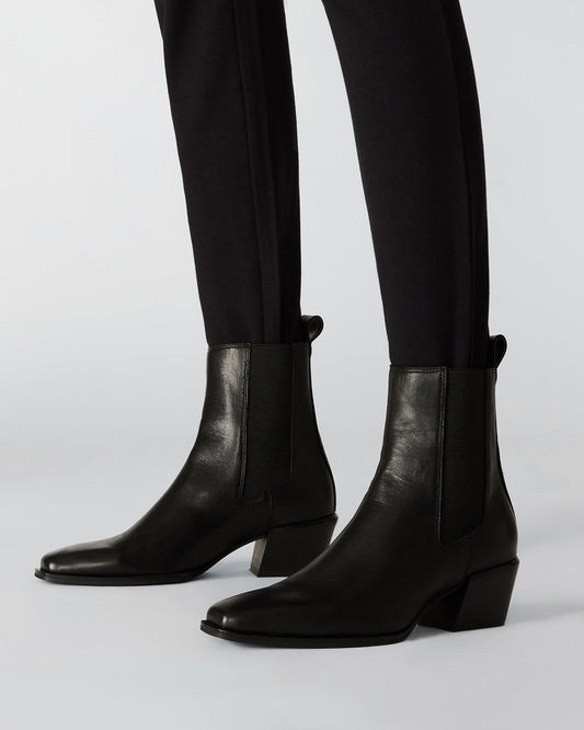 DAXEN BLACK LEATHER