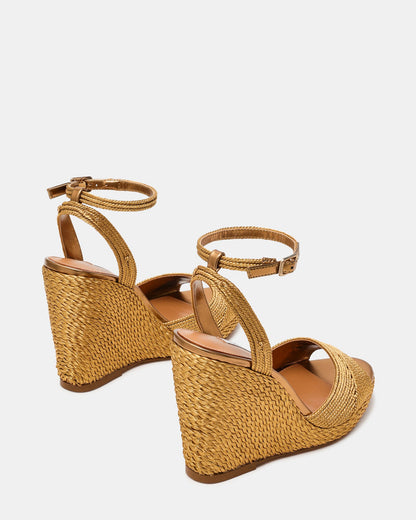 DEVIN BRONZE RAFFIA