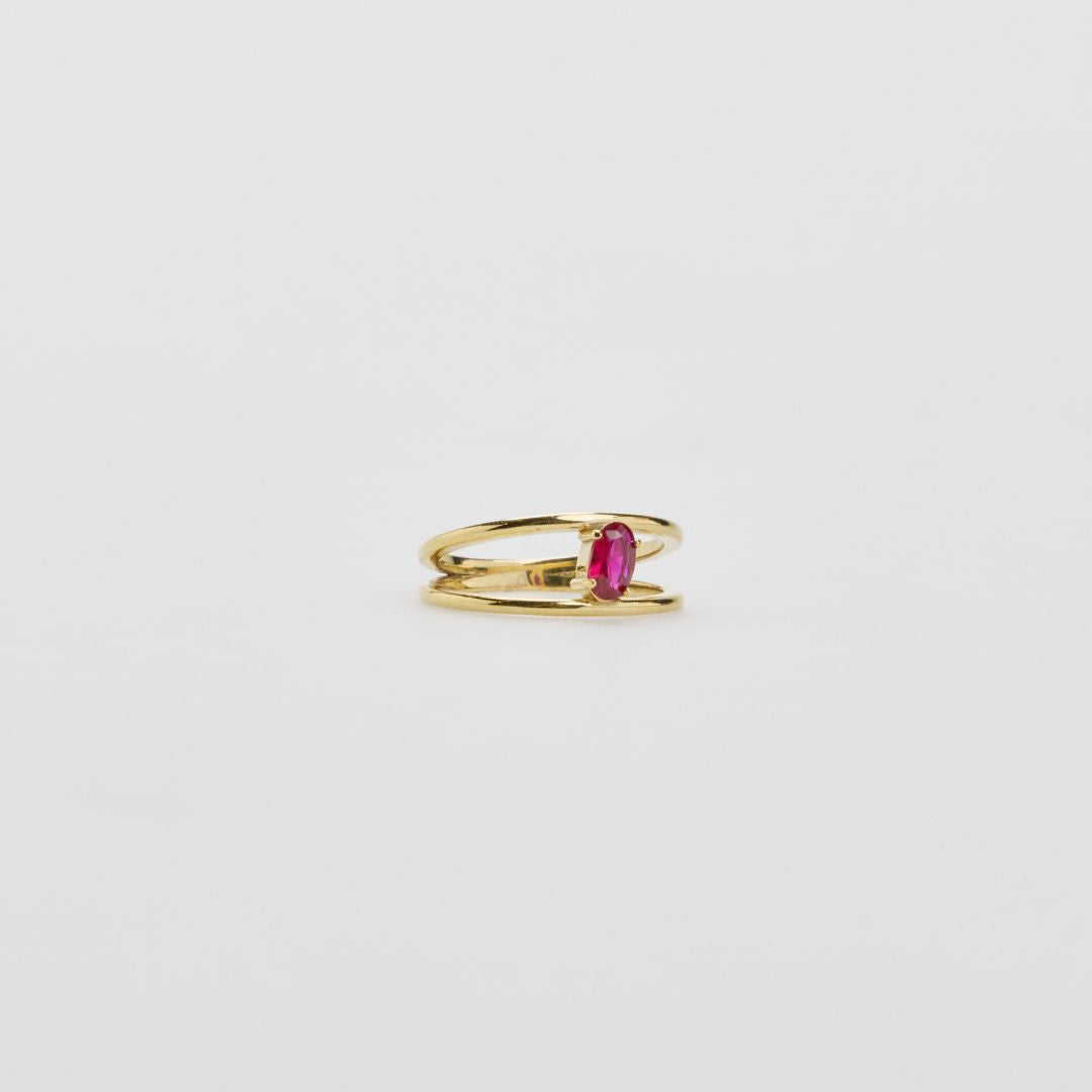SURI RUBY RING - image 2