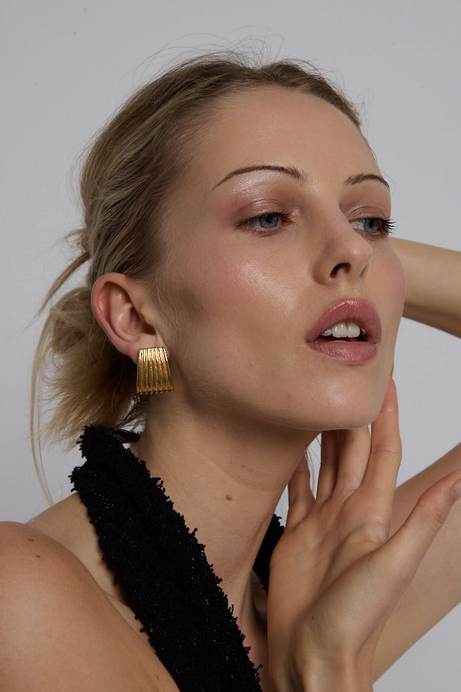 RIBBED EARRINGS - image 6