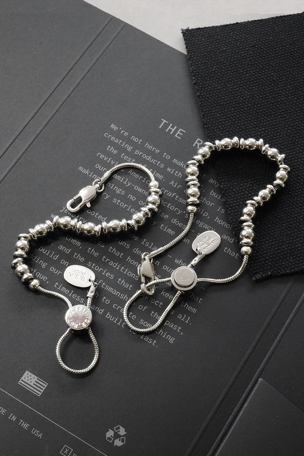string me along adjustable bracelet